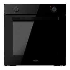 Cecotec Horno Integrable Convencional de 77L Bolero Hexa C126000 Dark Inox A. 2800W, 4 Funciones, Modo Convección, Steam Base X2, Bajo Consumo, Fácil Limpieza, 5 Posiciones