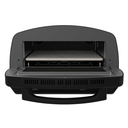 Cecotec Horno para Pizza Multifuncional Pizza&Co 500 Max. 2200W, 13L, Pantalla LED, Temperatura 60º-500ºC, Funciones Especiales, Doble Resistencia, Tamaño Pizzas 13", Accesorios Incluidos