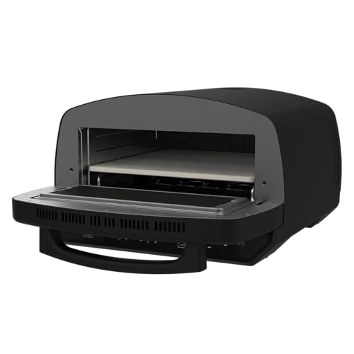Cecotec Horno para Pizza Multifuncional Pizza&Co 500 Max. 2200W, 13L, Pantalla LED, Temperatura 60º-500ºC, Funciones Especiales, Doble Resistencia, Tamaño Pizzas 13", Accesorios Incluidos