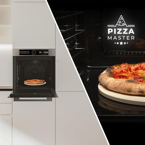 Cecotec Horno Integrable Pirolítico -73L Bolero Hexa P516000 Line. 3250W, 14 Funciones, Dual Display, Pizza y Airfryer Master, Cooling Fan, Precalentamiento Rápido, Modo Defrost, Convección, Modo Eco