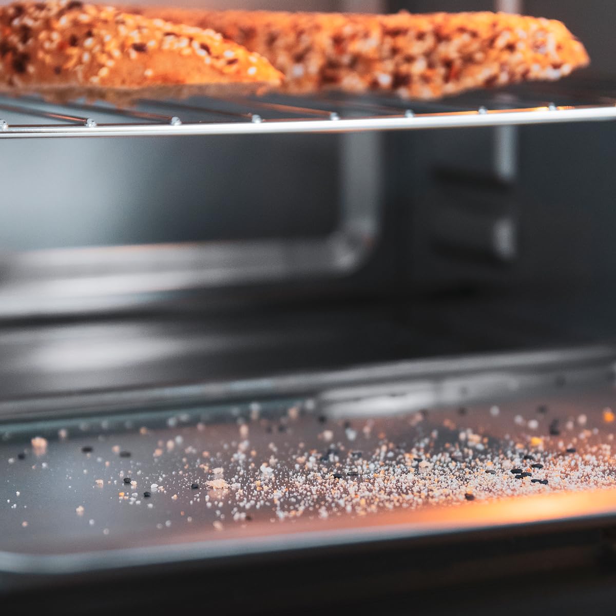 Cecotec Horno Convección de Sobremesa de 46 Litros Bake&Toast 4600 White Gyro. 2000 W, Luz Interior, 12 Funciones, Temperatura hasta 230º, Puerta de doble Cristal, Incluye Rustidor Giratorio